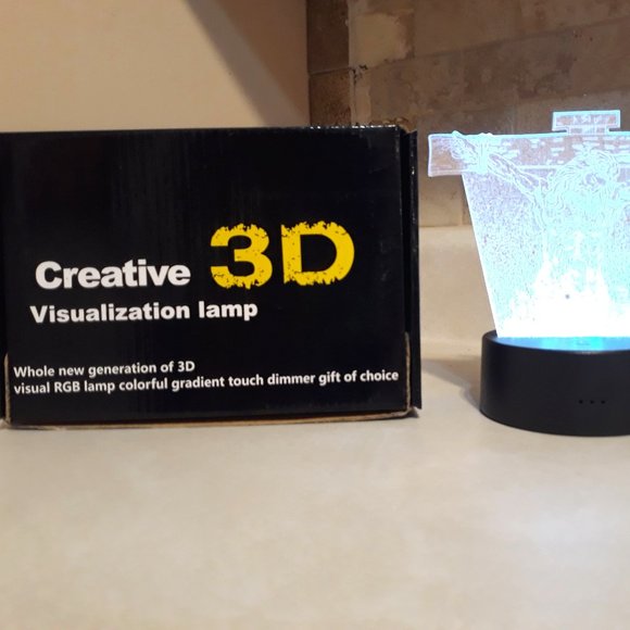 LED light up lamp of Jesus on the cross - Picture 1 of 7